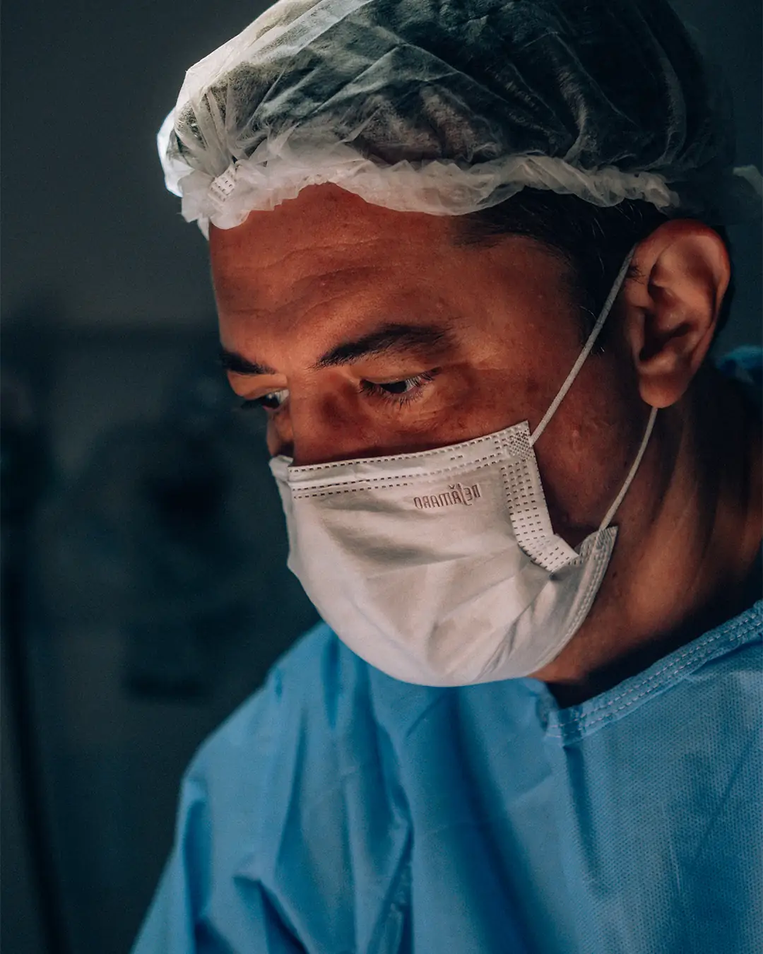 Dr. Marlon Barbosa in surgical planning